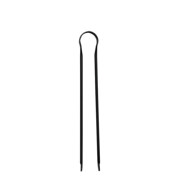 Pinces de cheminée, pinces à bois de chauffage en acier inoxydable Grappin  de bûches avec poignée en bois - Pince à charbon de bois Outils de cheminée  Accessoires (1pc, Noir)