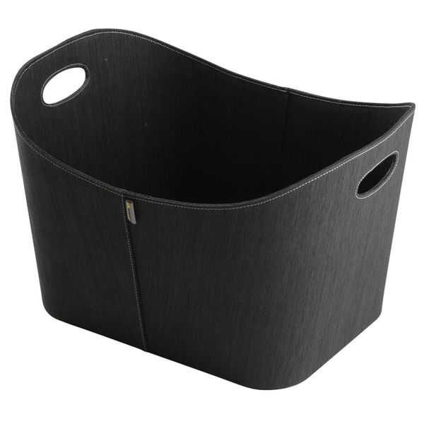 Aduro Baseline panier à bûches 55x45x30 en PET Noir