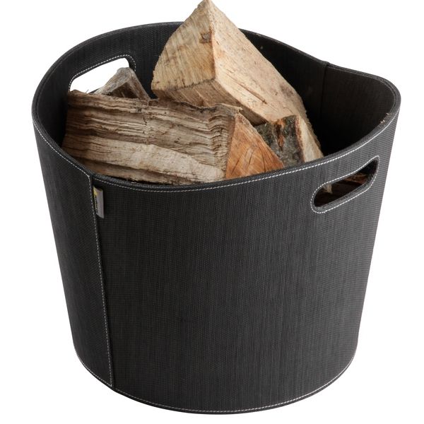 Aduro Proline panier à bûches Ø39x31 en PET Noir